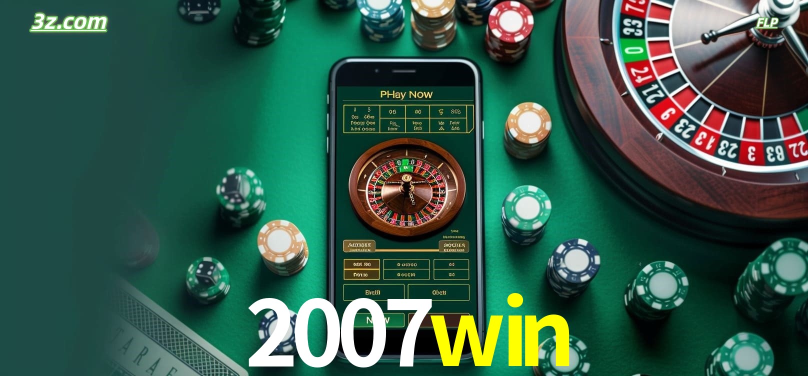 Roleta online no cassino 2007win disponível em celular e computador