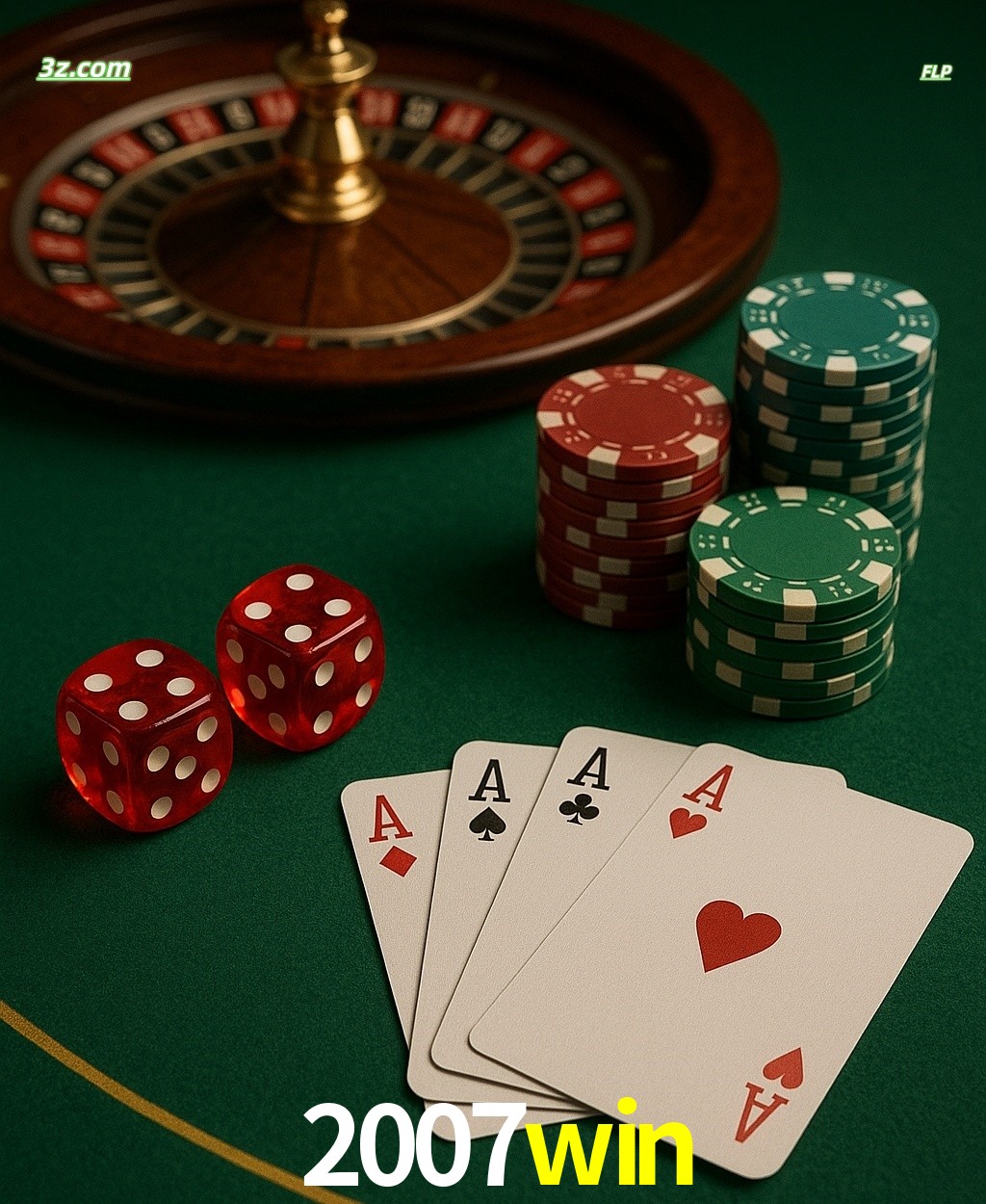 Cassino online 2007win com jogos de mesa: roleta, dados, pôquer e fichas
